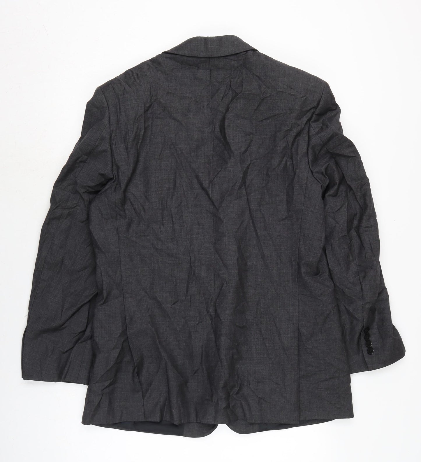Brook Taverner Mens Grey Jacket Size 44 Button