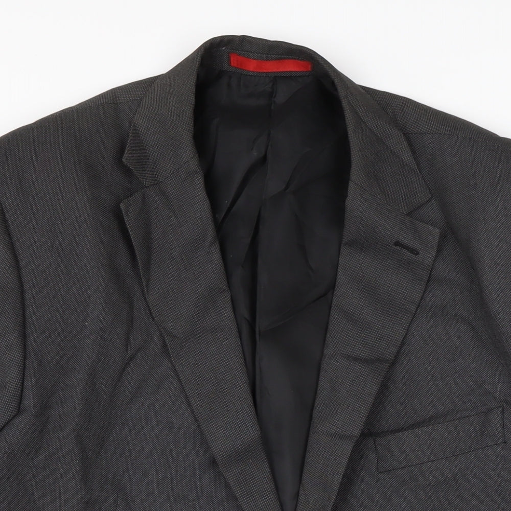 Burton Mens Grey Jacket Size 44 Button