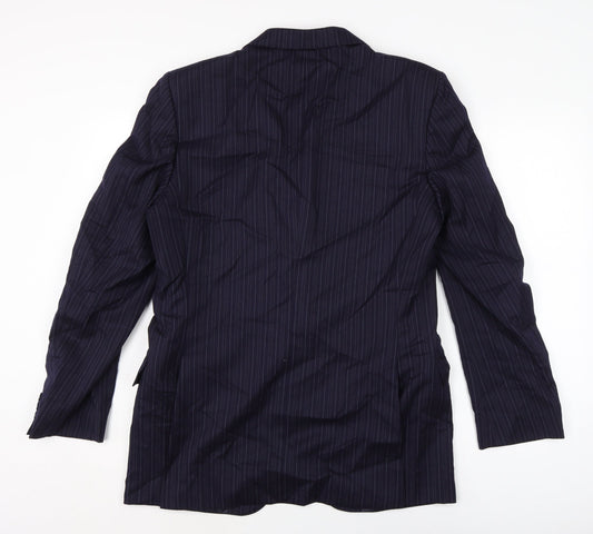 HC Pearson Mens Blue Jacket Size 42 Button