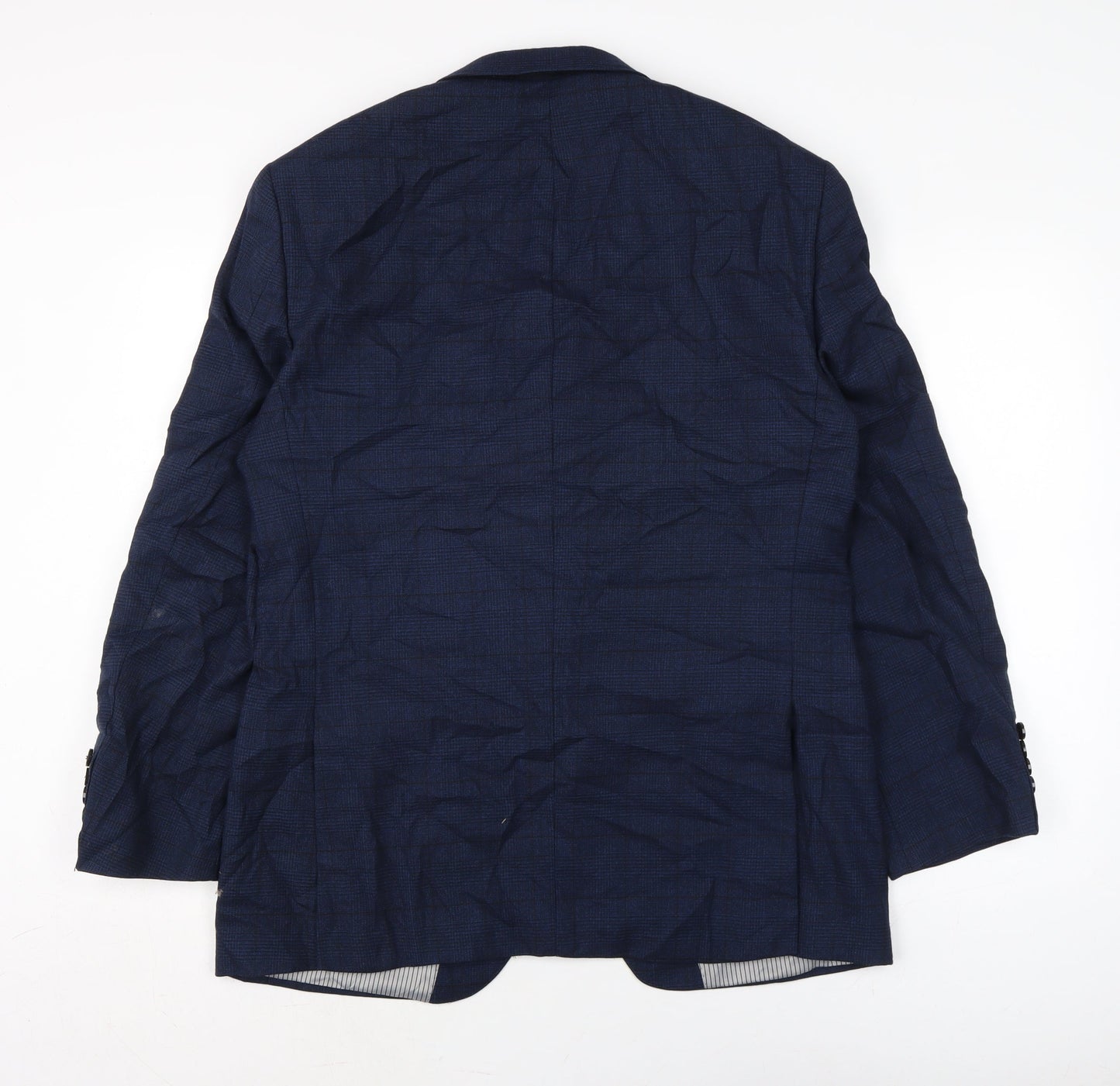 REMUS UOMO Mens Blue Jacket Size 40 Button