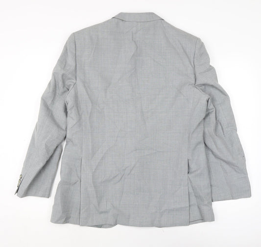 Louis Tabre Mens Grey Jacket Size 3XL Button