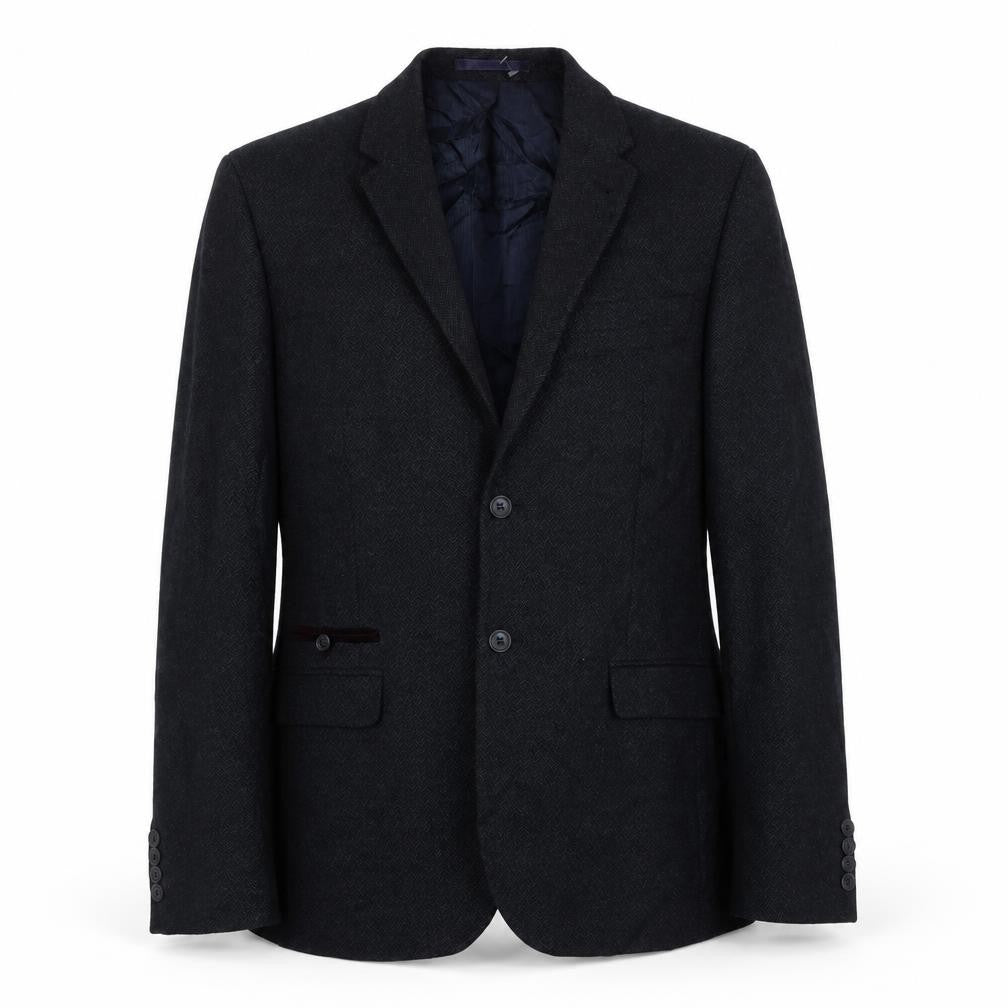 Mens 42 Chest Regular Racing Green Blue Two-Button