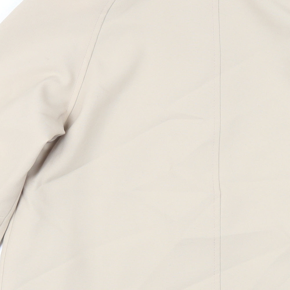Lady Line London Womens Beige Jacket Size 10 Button