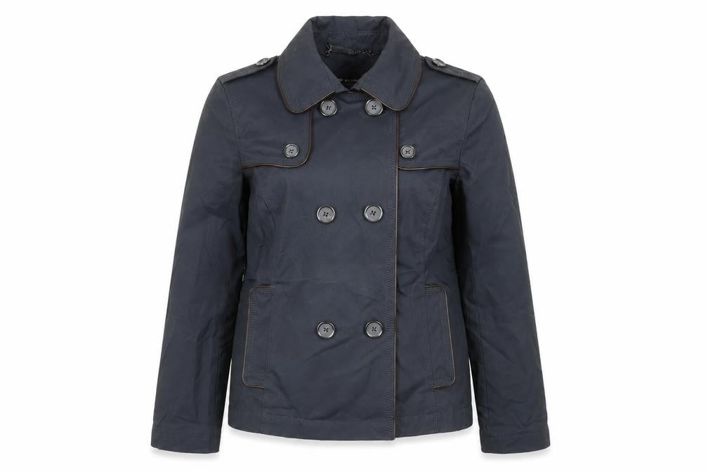 Autograph Womens Blue Jacket Size 12 Button