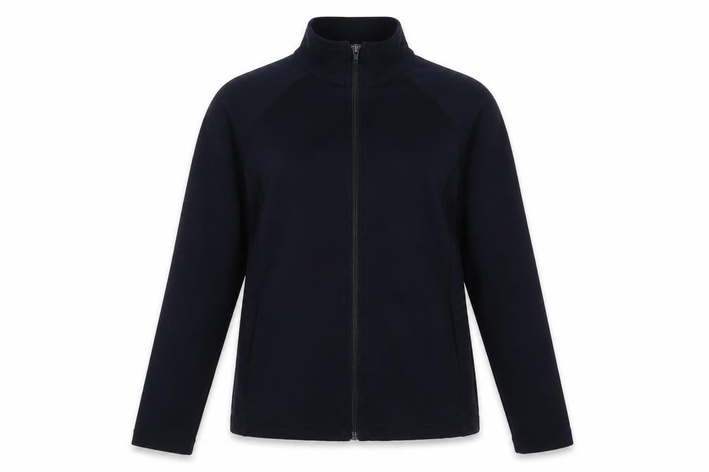 Marks and Spencer Womens Blue Cotton Full Zip Sweatshirt Size 10 Zip