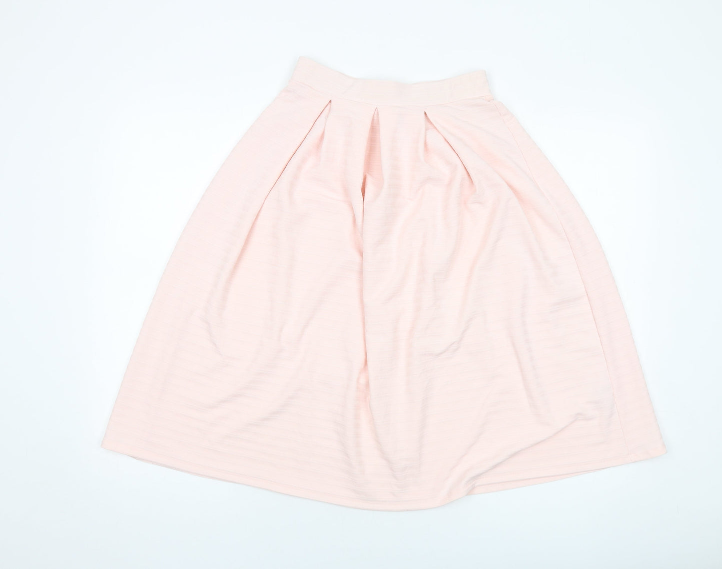 Miss Selfridge Womens Pink Polyester A-Line Skirt Size 8