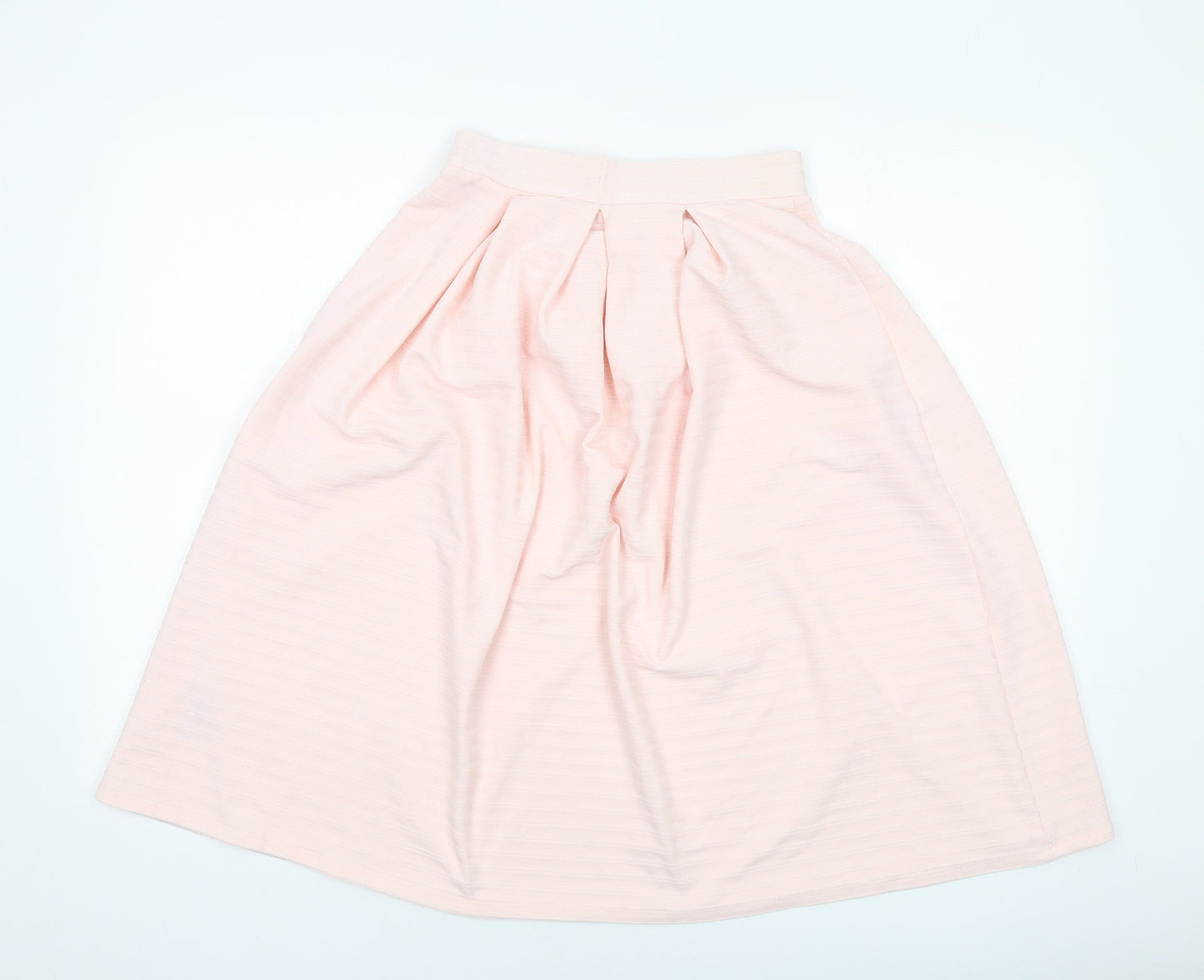 Miss Selfridge Womens Pink Polyester A-Line Skirt Size 8