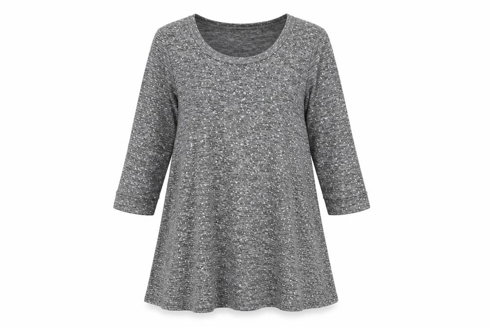 Wallis Womens Grey Polyester A-Line Size M Crew Neck Pullover