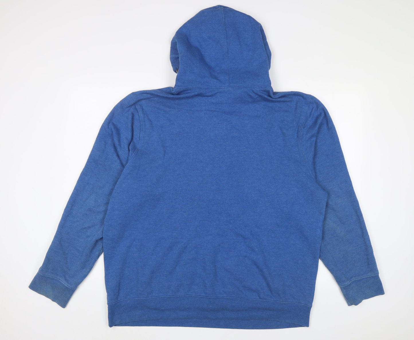 Disney Mens Blue Polyester Pullover Hoodie Size L - The grumpy