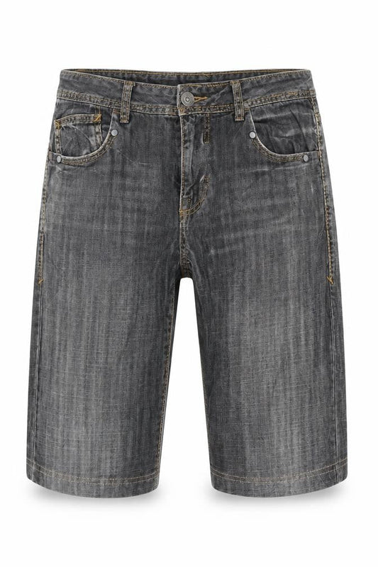Redwood Mens Grey Cotton Bermuda Shorts Size 31 in L14 in Regular Zip