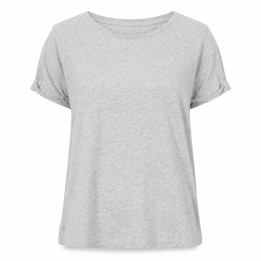 Womens UK Size L Brave Soul Grey Cotton Polo
