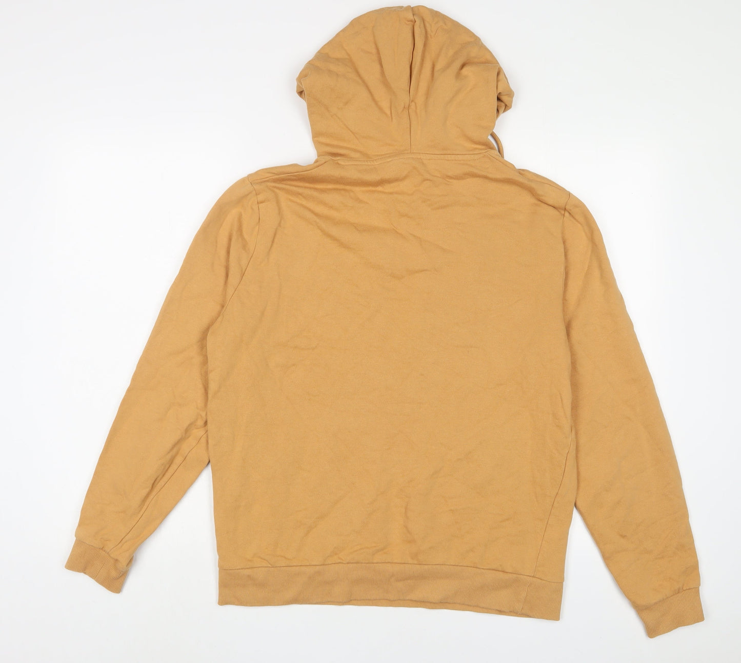 ASOS Mens Brown Cotton Pullover Hoodie Size M