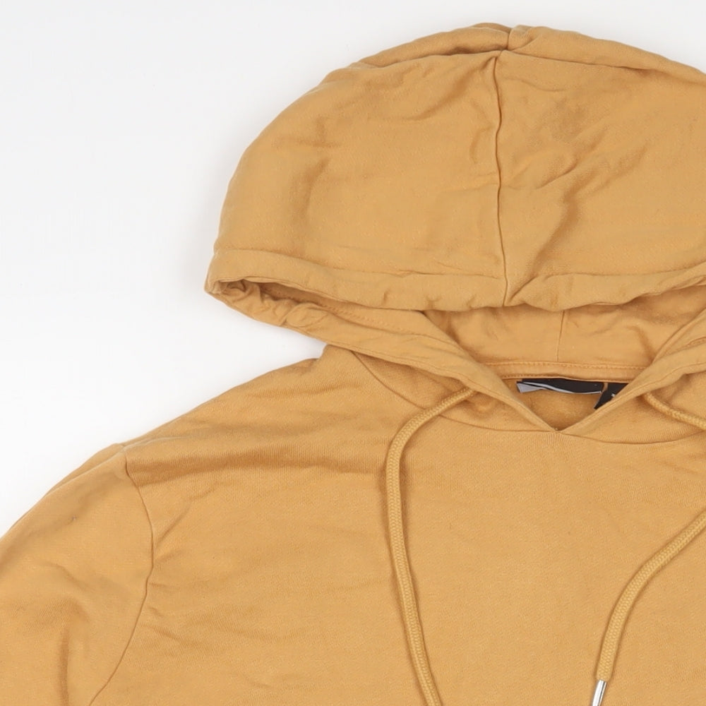 ASOS Mens Brown Cotton Pullover Hoodie Size M