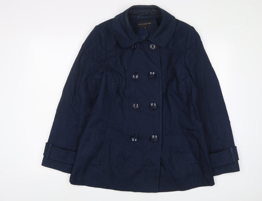 Limited Collection Womens Blue Jacket Size 16 Button