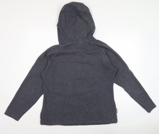 Mammut Womens Grey Cotton Pullover Hoodie Size L
