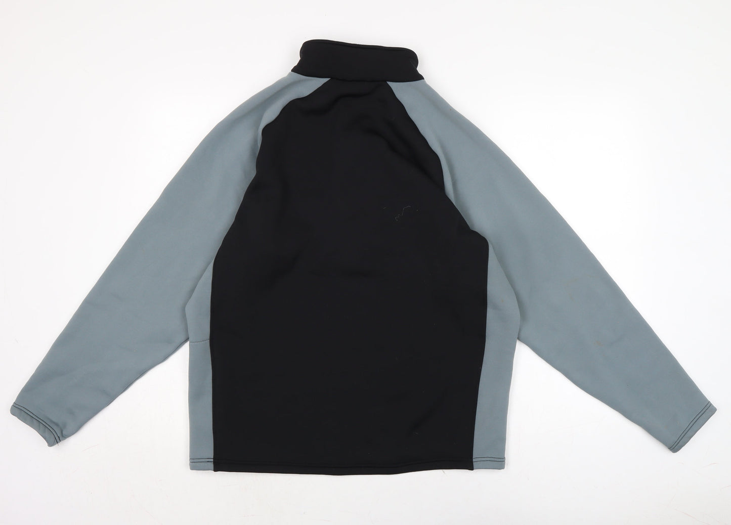 Millet Mens Black Polyester Pullover Casual Size L Mock Neck