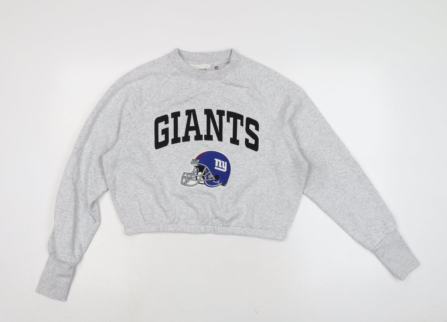 NFL Womens Grey Cotton Pullover Sweatshirt One Size