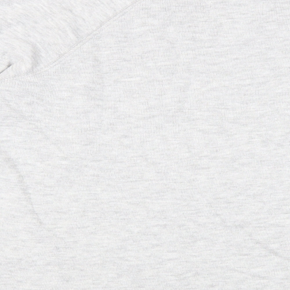 Jack Wills Womens Grey Cotton Pullover Sweatshirt Size 10 Pullover - Logo