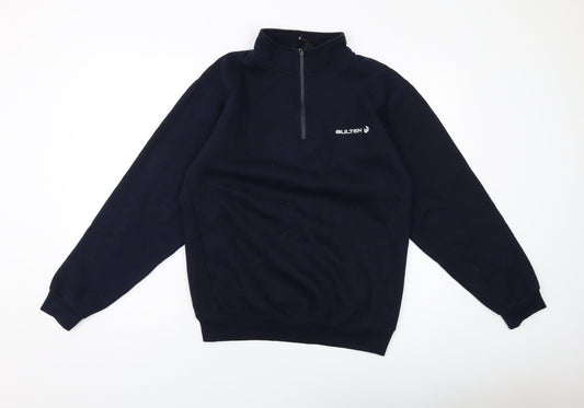 Veltuff Mens Blue Polyester Pullover Sweatshirt Size S