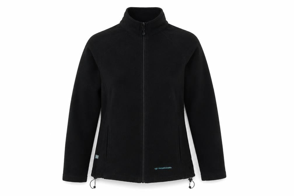 Womens UK Size 8  Mountain Life Black Polyester Jacket