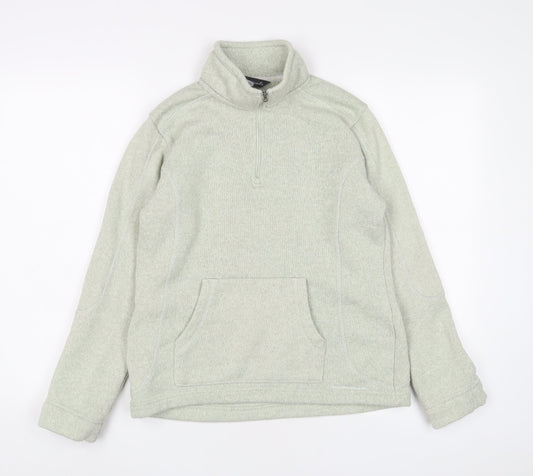 Technicals Womens Green Jacket Size 10 Zip