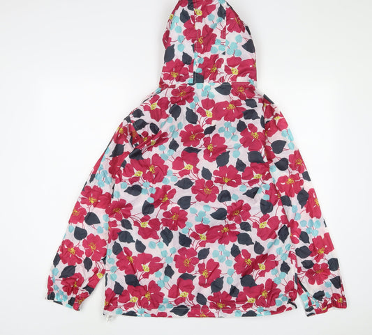 Kag in a bag Womens Pink Floral Jacket Size S Zip