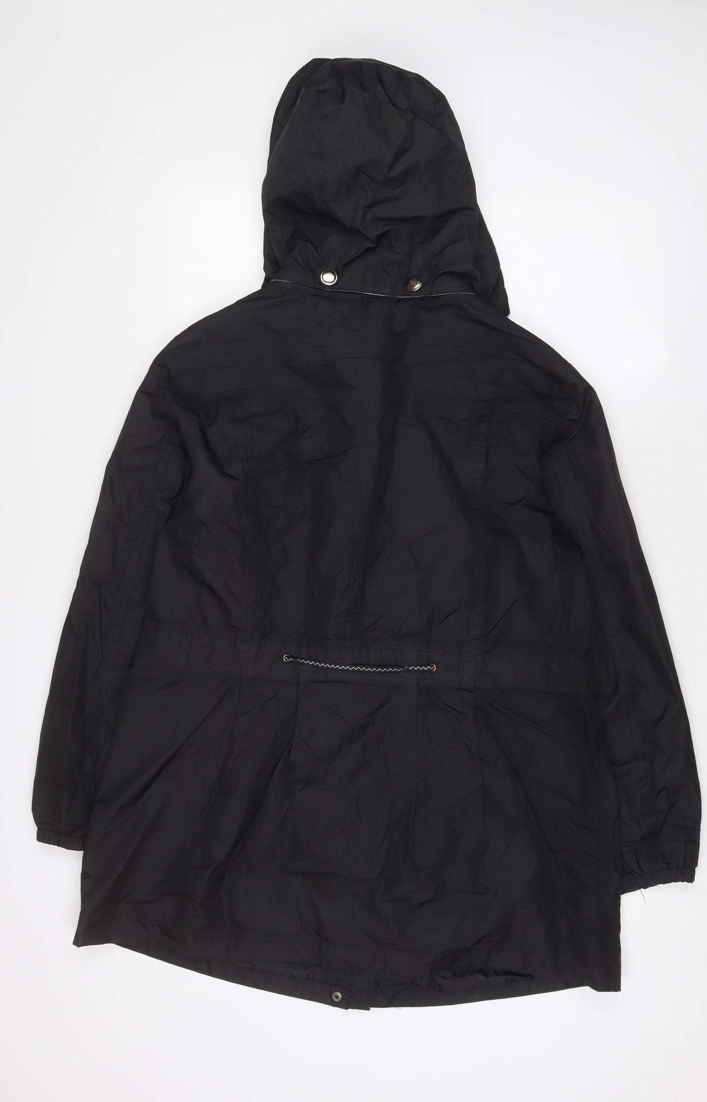 Bonmarché Womens Black Jacket Size 18 Zip
