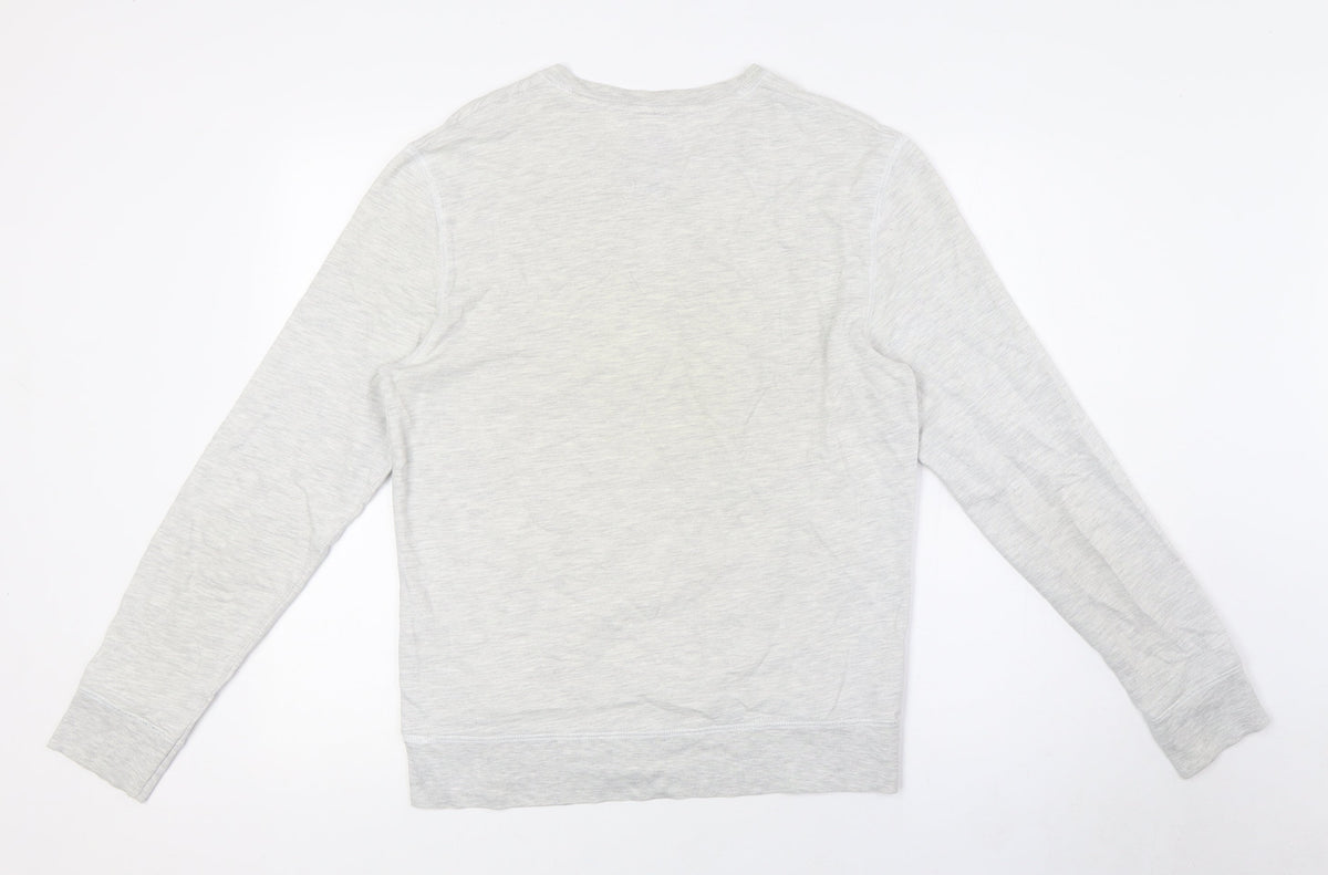 Burton Mens Grey Cotton Pullover Sweatshirt Size S - New york