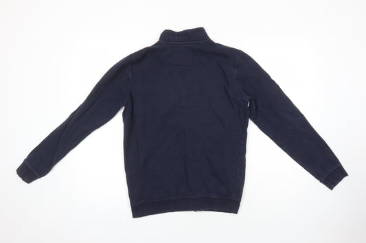 US Polo Assn. Boys Multicoloured Chlorofibre Full Zip Sweatshirt Size 14-15 Years Zip