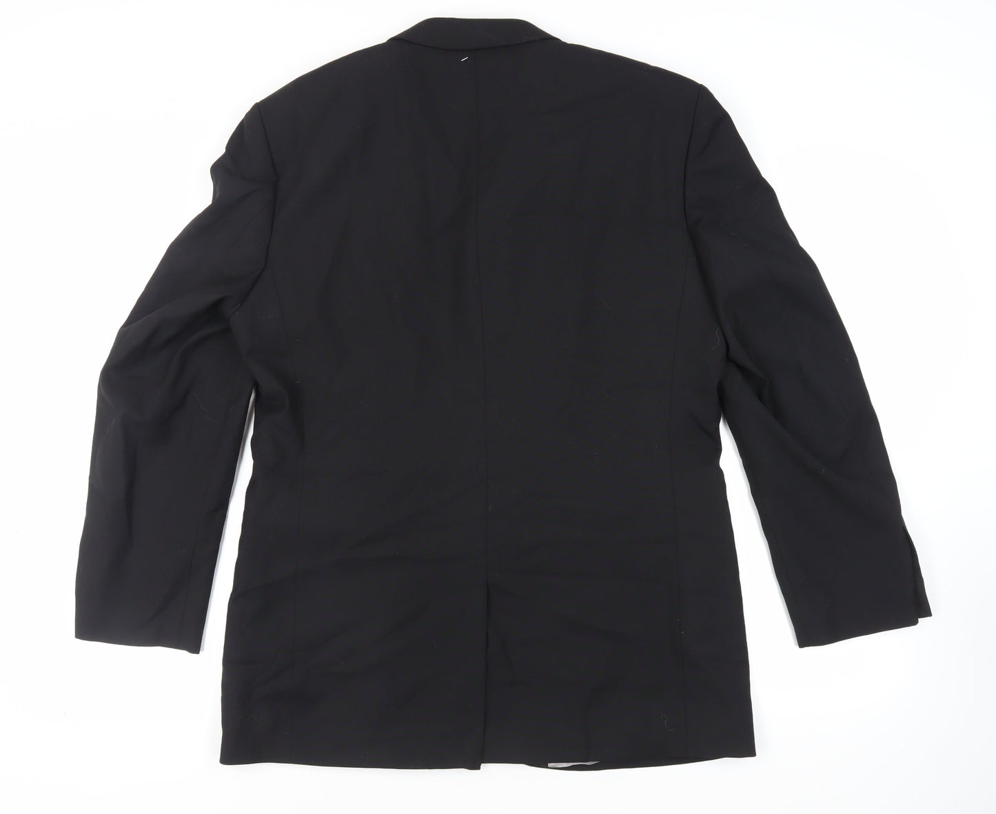 Karl Jackson Mens Black Polyester Tuxedo Suit Jacket Size 42 Regular