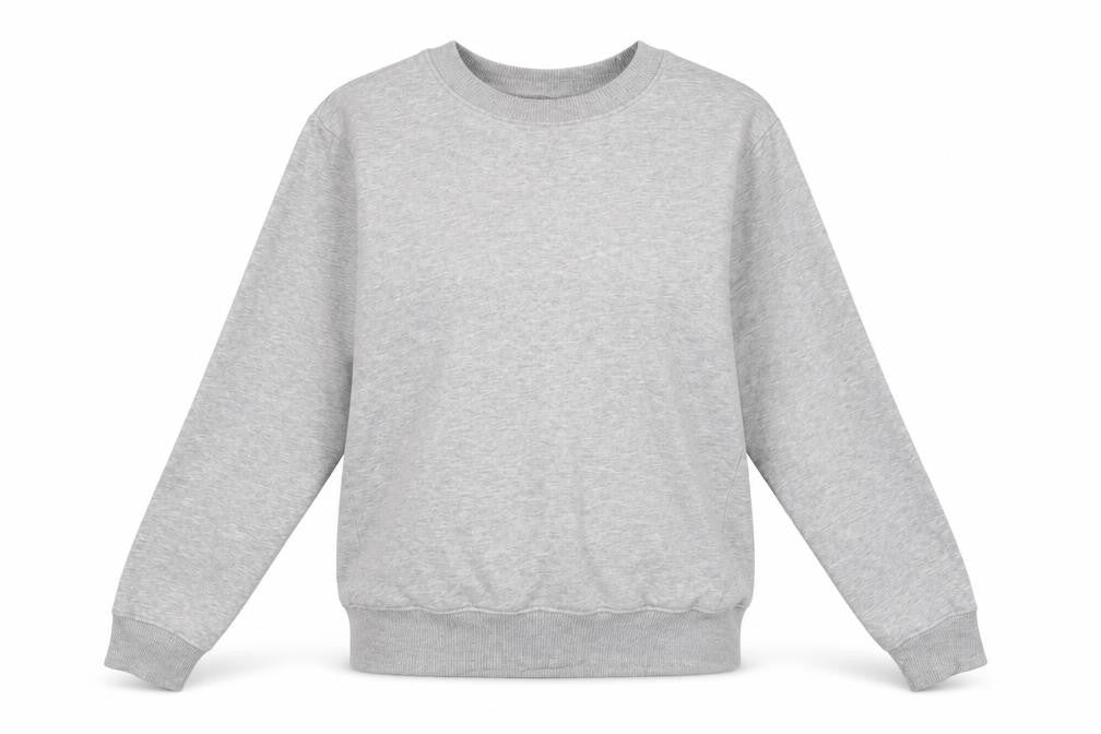 Next Womens Grey Cotton Pullover Sweatshirt Size S