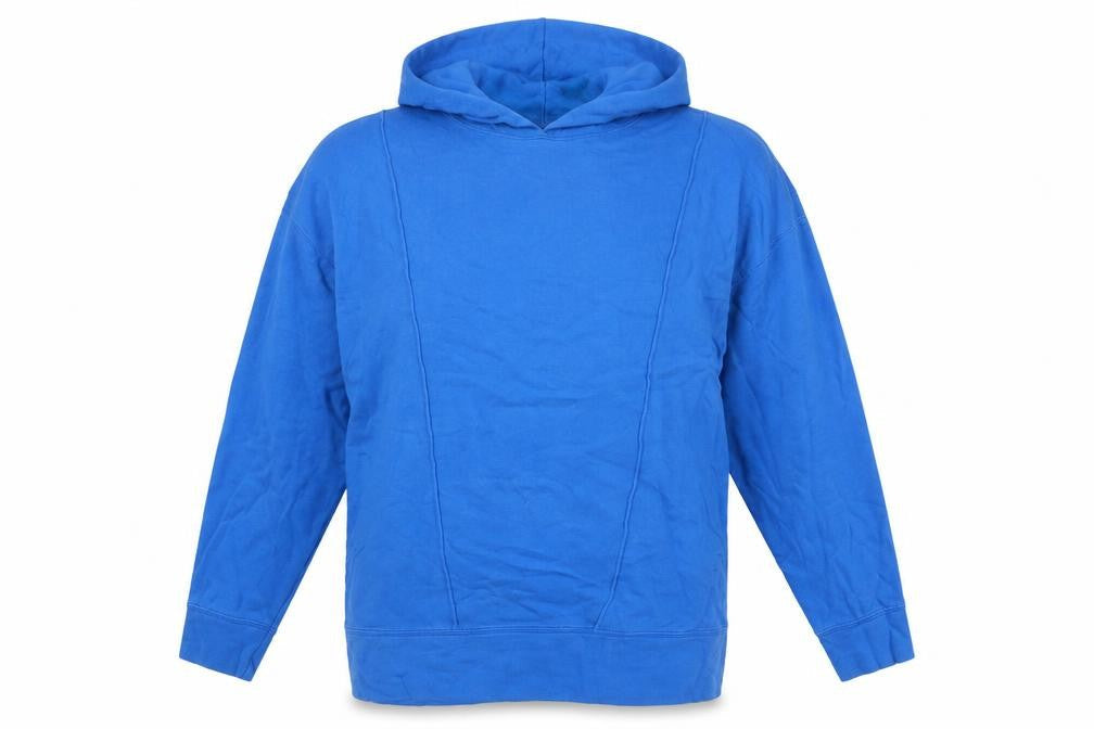 ASOS Womens Blue Cotton Pullover Hoodie Size 10