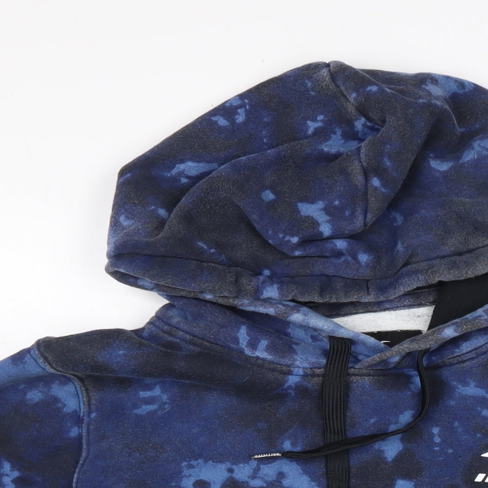 Hollister Mens Blue Cotton Pullover Hoodie Size S