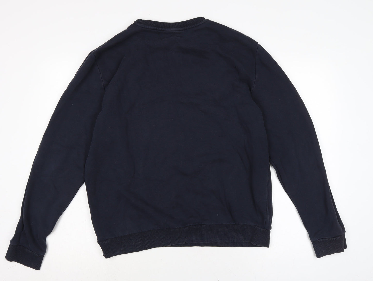 NEXT Mens Blue Cotton Pullover Sweatshirt Size L