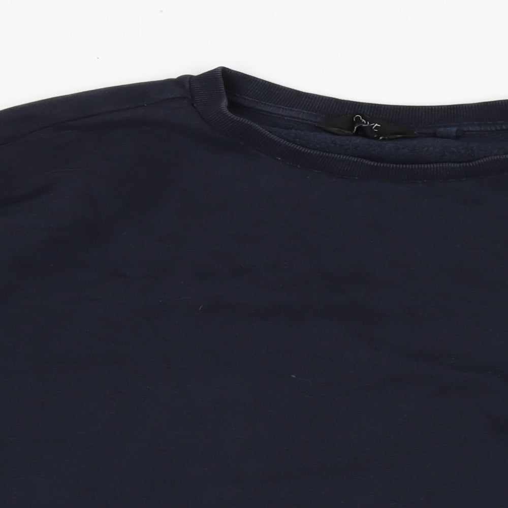 NEXT Mens Blue Cotton Pullover Sweatshirt Size L
