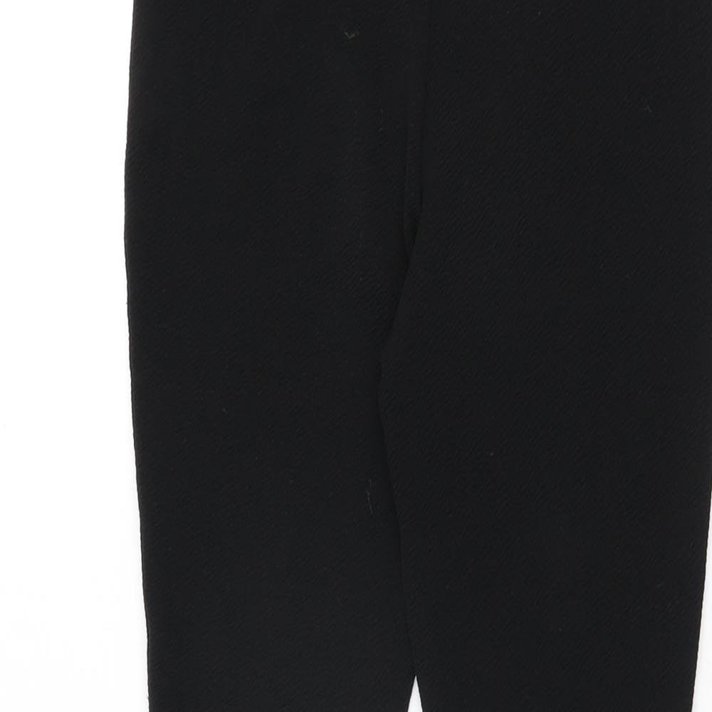 PRETTYLITTLETHING Womens Beige Polyester Trousers Size 4 L32.5 in Regular
