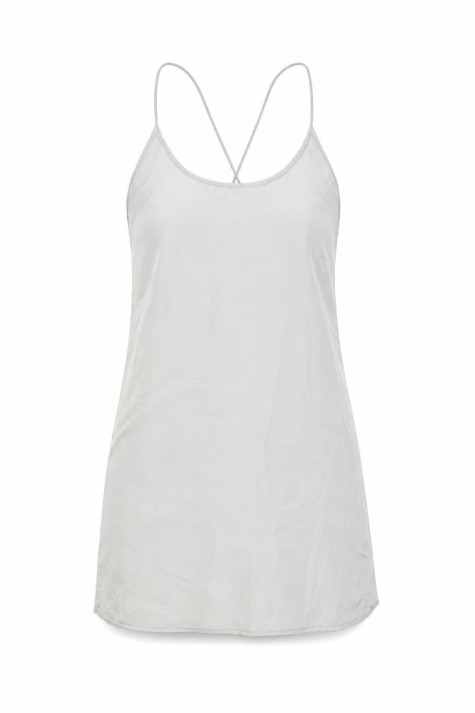 Motel Rocks Womens Grey Polyester Slip Dress Size XS Scoop Neck Pullover