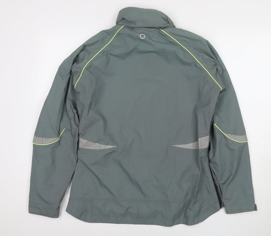 Fouganza Womens Grey Jacket Size M Zip - Technical