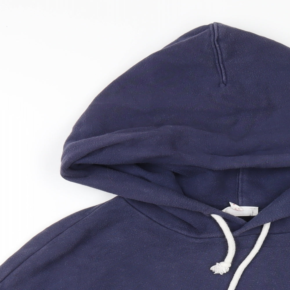 Levi's Womens Red Striped Cotton Pullover Hoodie Size S Pullover