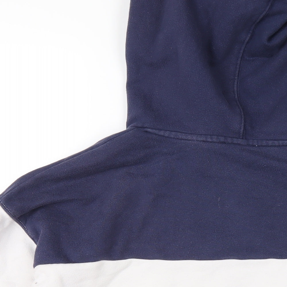 Levi's Womens Red Striped Cotton Pullover Hoodie Size S Pullover