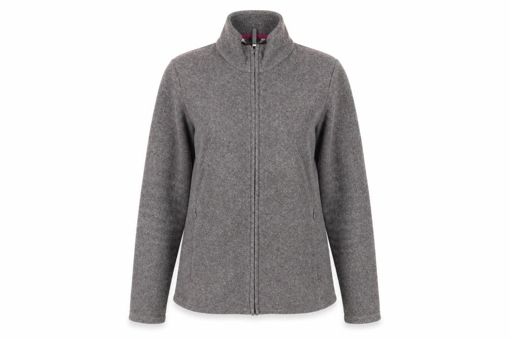 Marks & Spencer Womens Grey Jacket Size 12 Zip