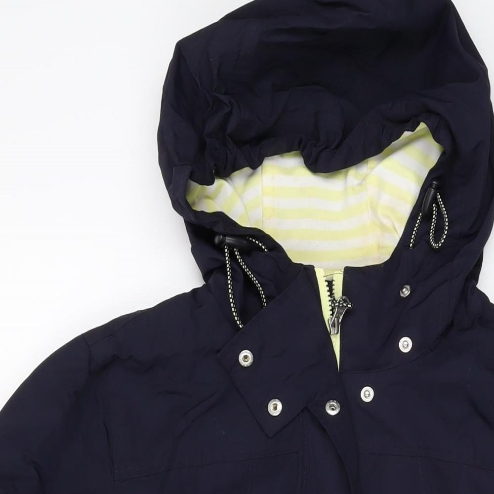 Per Una Womens Blue Jacket Size 12 Zip