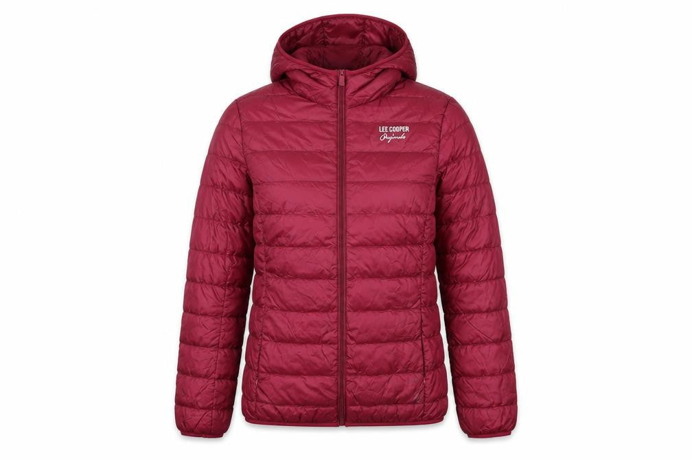 Womens UK Size 8  Lee Cooper Red Nylon Jacket
