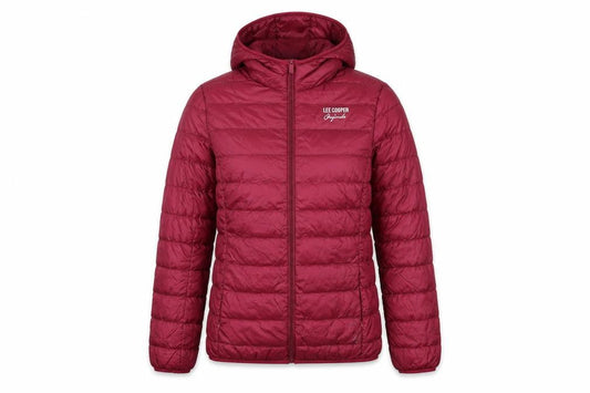 Womens UK Size 8  Lee Cooper Red Nylon Jacket