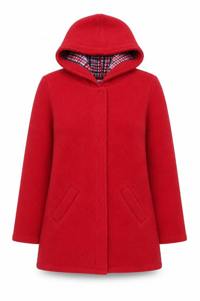 D&Co Womens Red Jacket Size S Zip - Pockets