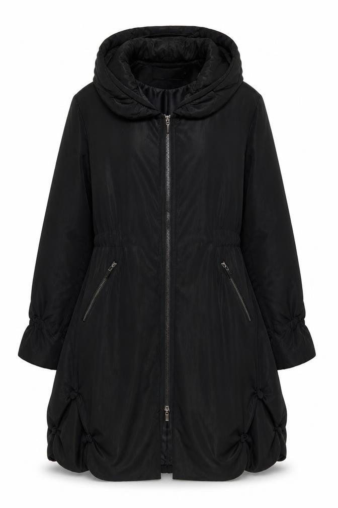 GLAMZ Womens Black Jacket Size 12 Zip