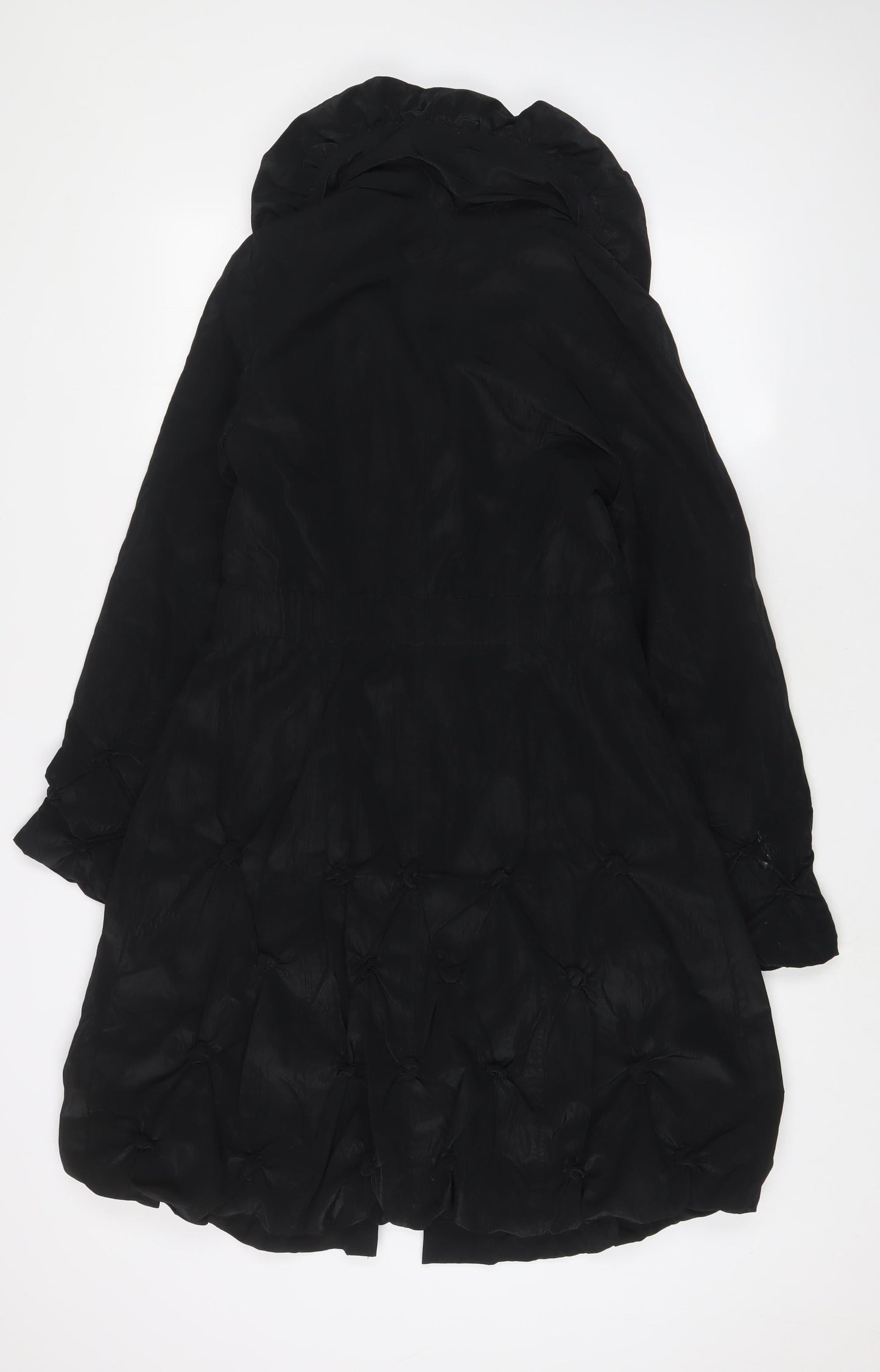GLAMZ Womens Black Jacket Size 12 Zip