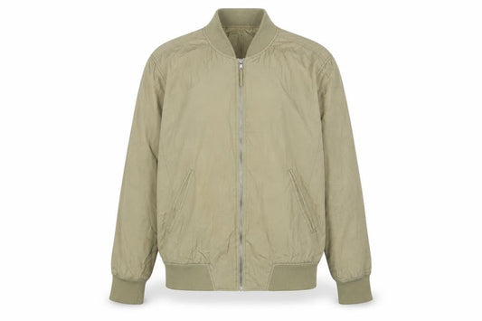 Topman Mens Green Bomber Jacket Jacket Size M Zip