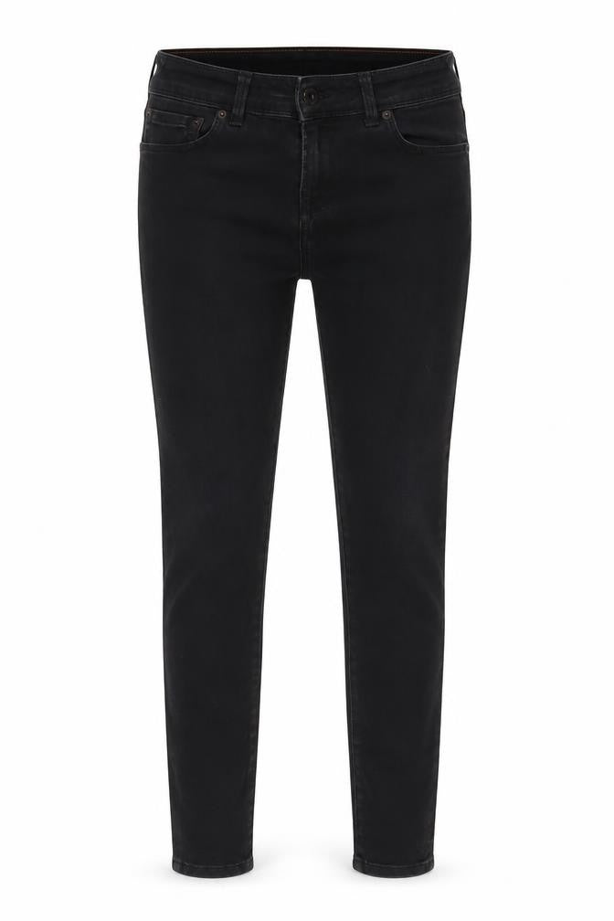 Jack Wills Womens Black Cotton Skinny Jeans Size 28 in L32 in Regular Zip