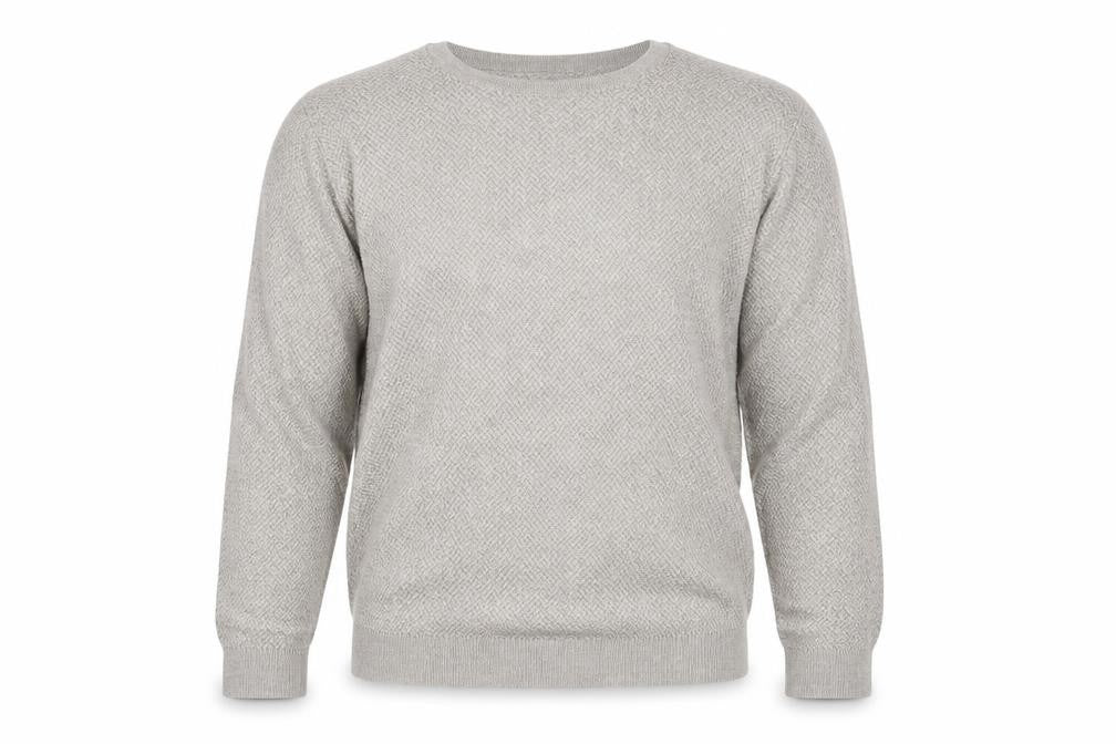 Burton Mens Beige Crew Neck Cotton Pullover Jumper Size M Long Sleeve